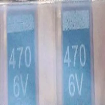 10pcs jaunu SMD tantala kondensators 6.3V470UF 470UF 6V D7343