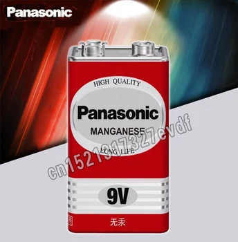 1GB/DAUDZ 100% Oriģinālas Panasonic Greencell PP3 6F22 MN1604 6LR61 9V Block lieljaudas Šūnu Akumulators