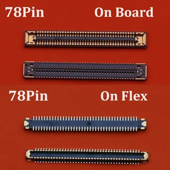 20PCS 78Pin USB Lādētāja Savienotājs standarta jo Samsung Galaxy A52 A526 F A525 A32 A42 A72 A725 A82 A826 Uzlādes Ports Par Mātesplati