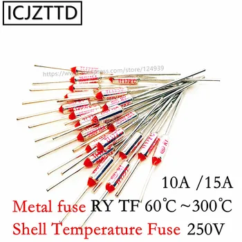 250V 10A TF 216 Celsija Grādi Temperatūra TF Termiskais Drošinātājs Metāla drošinātāju RY RY 216C Eletric, Rīsi Plīts, Mikroviļņu