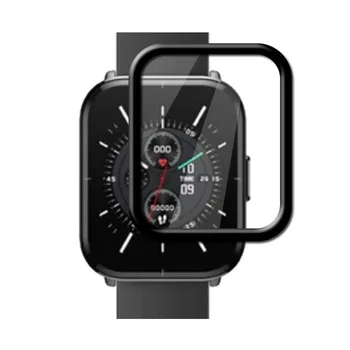 3D Izliekta, Mīksta Aizsardzības Plēves Vāciņu Aizsardzības Xiaomi Mibro Krāsu Skatīties Sporta Smartwatch Pilna LCD Displejs Ekrāna Aizsargs