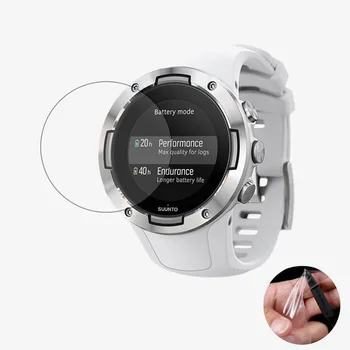 3pcs Mīksto Skaidrs, Smartwatch aizsargplēvi Aizsargs (Ne stikla) Par Suunto 5 Suunto5 GPS Sports Watch Displeja Ekrāna Aizsargs Vāciņu