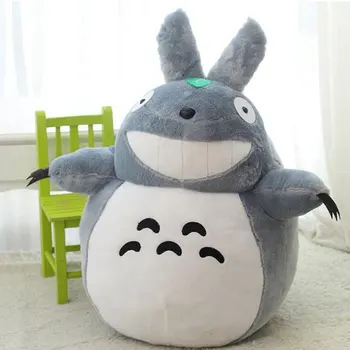 60cm Karikatūra Miyazaki Hayao Mans Kaimiņš Totoro Plīša Rotaļlieta Animale Pildījumu Lelles,1gb/iepak