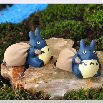 Anime Filmu Totoro Mononoke Darbības Rādītāji Rotaļlietas Pasaku Dārzā Miniatūru Dekoru Figūriņas Statujas Rotājumi