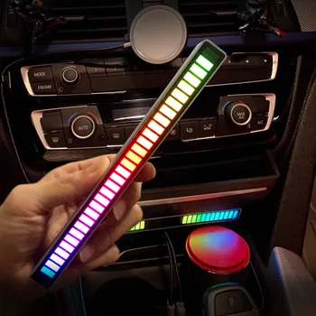 Auto LED RGB Mūzikas Skaņas Kontrole Ritmu Gaismas rotājums Renault megane 2 3 4 clio 4 duster trafic Avantime Captur DOKKER