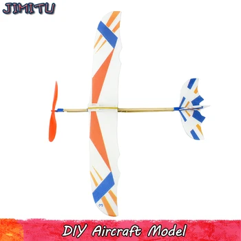 DIY Gumiju Gaisa kuģa Montāža Rotaļlietas Zēniem Eksperimenta Aviācijas Putu Plaknes Modeli Komplekti Izglītības Rotaļlietas, Dāvanas Bērniem