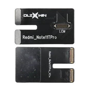 DLZXWIN Testeri Flex Kabelis TestBox S300 Savietojams Redmi, Ņemiet vērā, 11T Pro