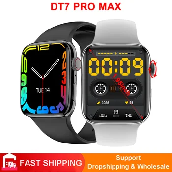 DT7 PRO MAX Smart Skatīties DT7 MAX Modernizētas Versija Series 7 1.95 Collu Bezgalīgs Ekrāna NFC, GPS Tracker Vīrieši Sievietes 45mm Smartwatch