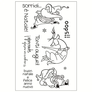 Itālijas Zīmogs Karikatūra Modelis Zīmogu Un Metāla Mirst Scrapbooking Alfabēta Zīmogu Spiešanu Amatniecības Pieņemšanas Caurspīdīga Silikona Zīmogi