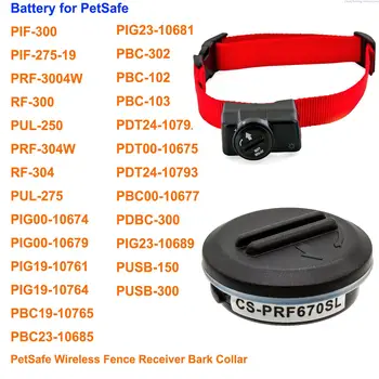 Kamerons Ķīnas 150mAh Baterija RFA-67 par Petsafe PetSafe Wireless Žogu Uztvērējs Mizas Apkakles,PIF-300,RF-300,PUL-250,RF-304,PUL-275