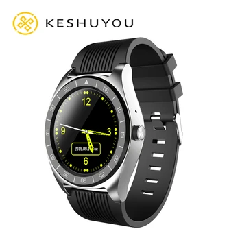 KESHUYOU V5 Kārtas Aicina SIM TF Smart Skatīties Vīrieši Sievietes Smartwatch MP3 Atskaņotājs Pedometrs Pulkstenis Dāvana Bērniem Android 2021