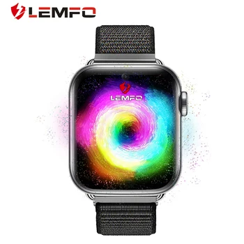 LEMFO LEM10 4G Smart Skatīties Vīrieši Tālruni Android 7.1 4GB+64GB Atbalsts GPS / WiFi / SIM kartes / Sirds ritma Monitors Kamera Smartwatch
