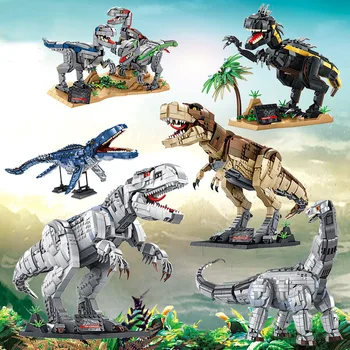 Liels Jurassic Dinozauru Bloks Kopa 
