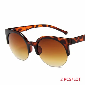 Oculos De Sol Feminino 2023 Jaunu Retro Modes Dizainers Super Apaļu Loku, Brilles, Kaķu Acu Sieviešu Saulesbrilles, Brilles Brilles