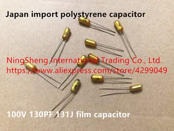 Oriģināls, jauns 100% polistirola kondensators 100V 130PF 131J plēves kondensators (Inductor)
