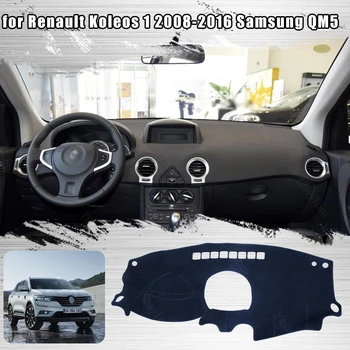 Par Renault Koleos 1 2008-2016 Samsung QM5 Domuzīme Aptver Mat Dashmat Paneļa Vāciņu Aizsardzības Lapu Paklāja Stils