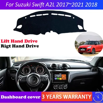 par Suzuki Swift A2L 2017~2018 2021 Anti-Slīdēšanas Paklājiņš Paneļa Vāciņu Pad Saulessargs Dashmat Auto Piederumi 2019 2020