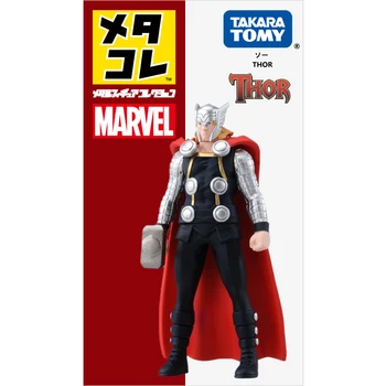 Patiesu TOMY Domeka BRĪNUMS Marvel filmu sakausējuma lelle locītavas kustamo rotaļlietas, rotas, mini lelle hand-made Thor kolekcija dāvanu