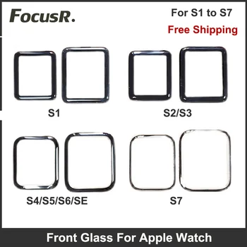 Priekšējā Ekrāna Ārējais Stikls Apple Skatīties, Sērija 1 2 3 38mm 42mm 4 5 6 SE 40mm 44mm 7 41mm 45mm Touch Panel Objektīva Nomaiņa