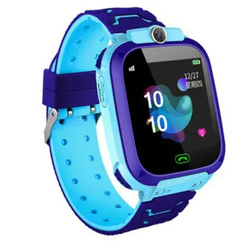 Smart Skatīties Bērniem Q12 Smart Pulksteņi Zēniem Meitene Smartwatch GPS Tracker Skatīties Rokas Mobile Kamera Mobilo Tālruni Labākā Dāvana