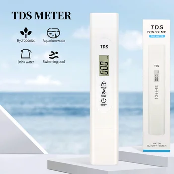 TDS Mērītājs Testeri Augstas Kvalitātes Portatīvie LCD Displejs Ūdens Kvalitātes Testēšanas Pildspalva Pieskarieties Ūdens Zivju Tvertni, Baseinu Un Akvāriju