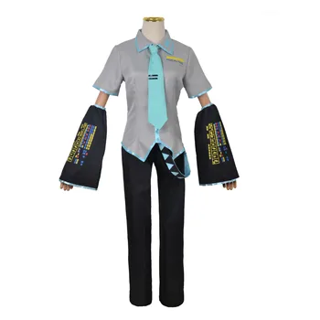 xs-xxxl zēns miku cos apģērbu formula top bikses tie atbilstu vīriešu vīru spēles anime cosplay kostīms