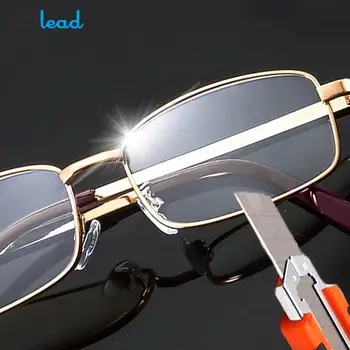 Zilead Modes Lasīšanas Brilles Metāla Rāmis, Stikla Vecuma Tālredzība Brilles Sievietēm, Vīriešiem Tālu Redzes Brilles Redzes Aprūpes Dioptrijas +1.0~+4.0