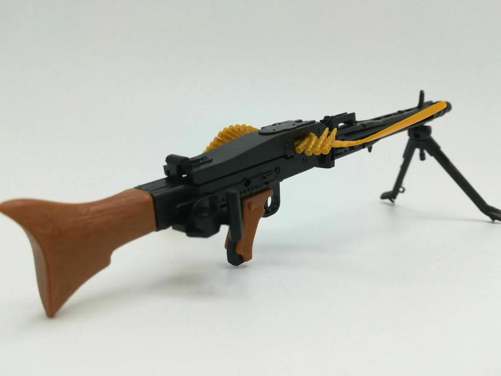 1/6 Mēroga MG42 4D Plastmasas Pistoli Modelis Montāža Mīklas Ķieģeļi Ieroci Karavīrs Mašīna Lielgabals Fit 12 Collu Rīcības Attēls Attēls 4
