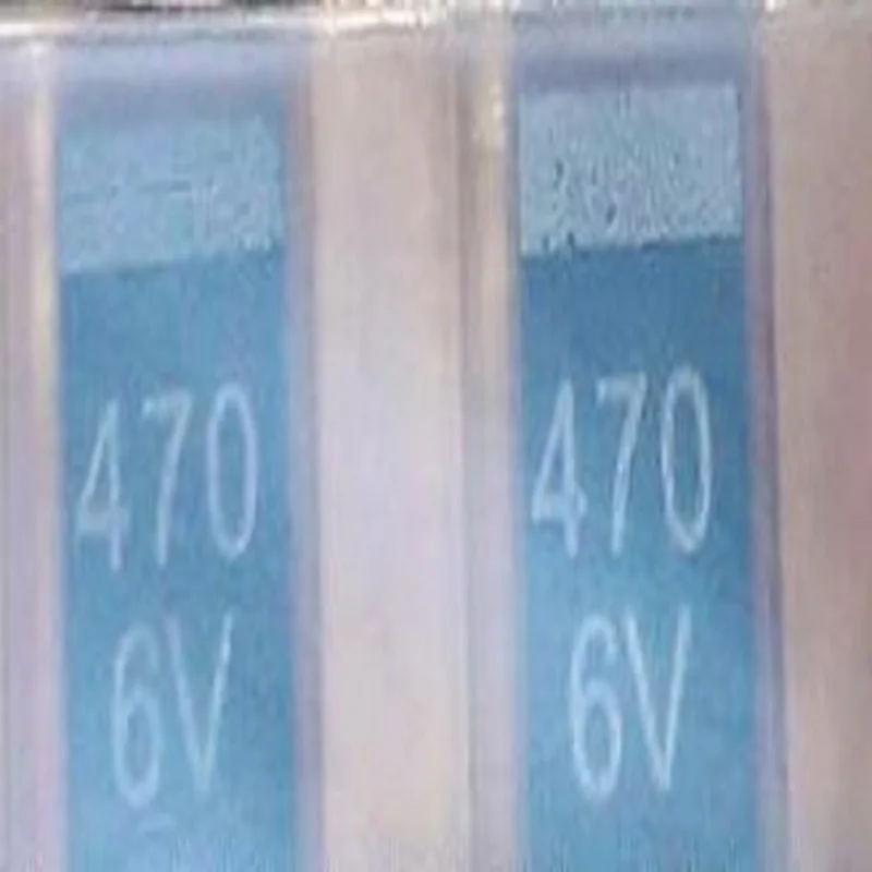 10pcs jaunu SMD tantala kondensators 6.3V470UF 470UF 6V D7343 Attēls 0