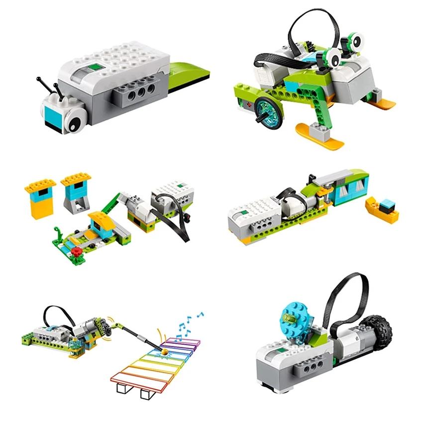 2022 JAUNU Tehnisko WeDo 2.0 galvenās Robotikas Komplekts Celtniecības Bloki Savietojami ar 45300 TVAIKA Izglītības DIY Rotaļlietas Attēls 3