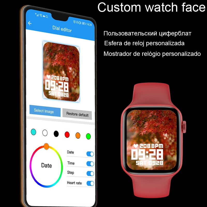 CHYCET SVB Smart Skatīties Vīrieši Smartwatch Sieviešu 2022 Bluetooth Zvanu Sporta Pulksteņi Sirdsdarbības Fitnesa Tracker Pulkstenis Iphone, Huawei Attēls 3