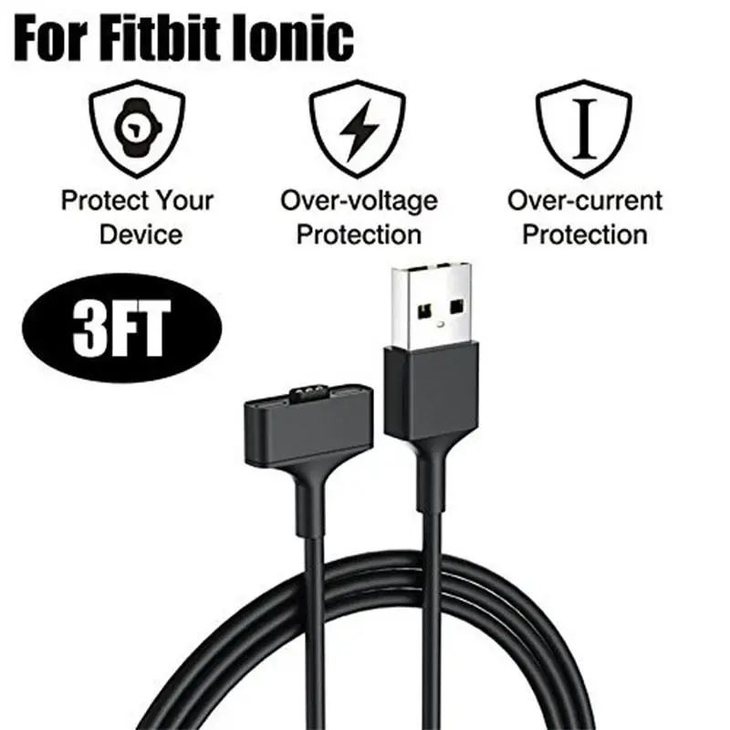 EastVita USB Uzlādes Kabelis, Lādētājs Kabeļa Vadu Nomaiņa Skatīties Lādētāju Fitbit jonu r57 Attēls 1
