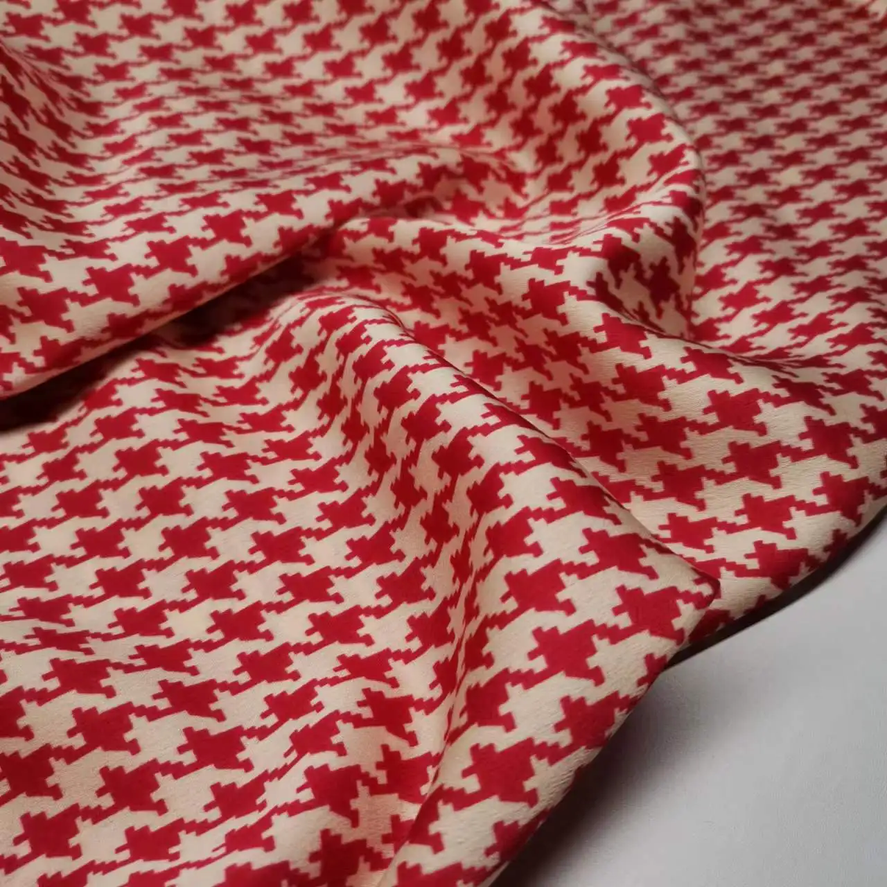 Spīdīgs Daisy Kleita Šifona Materiālu Audu Auduma DIY Apģērbu Šūšana Tekstila Vasaras Audums Attēls 3